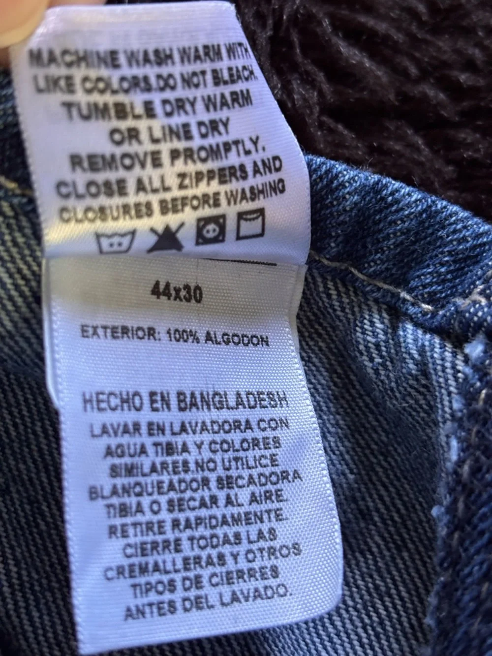 Vintage Berne Denim Overalls SZ 44 - Picture 10 of 12